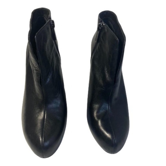 Sz 6.5 Jessica Simpson Black Ankle Bootie - Picture 5 of 7